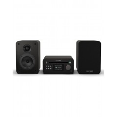 PURE Classic Stereo Mini Ολοκληρωμένο Ηχοσύστημα Bluetooth Μαύρο